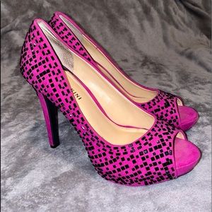 GIANNI BINI PINK STILETTO HEELS